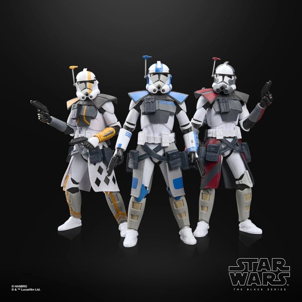 Star Wars The Black Series ARC Trooper Battle Pack Havoc, Colt, Blitz Actionfiguren