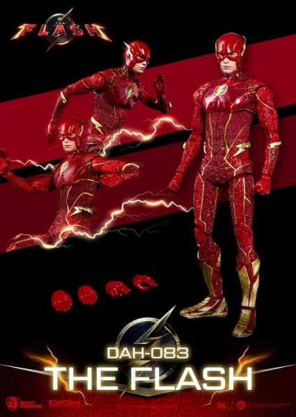 The Flash Dynamic 8ction Heroes Actionfigur 1/9 The Flash 24 cm