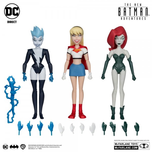 The New Batman Adventures DC Direct Actionfiguren 3er-Pack Girls´ Night Out (Gold Label) 15 cm