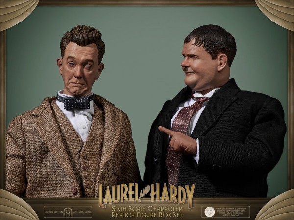 Laurel & Hardy Action Figures 1/6 Classic Suits (2-Pack) Limited Edition