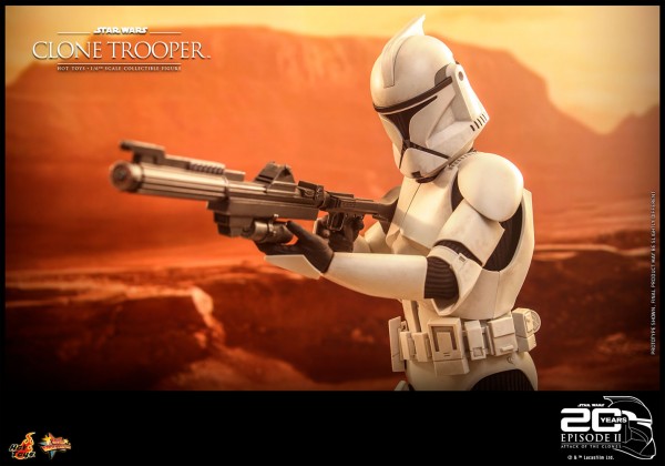 Star Wars Movie Masterpiece Actionfigur 1/6 Clone Trooper (Ep II)