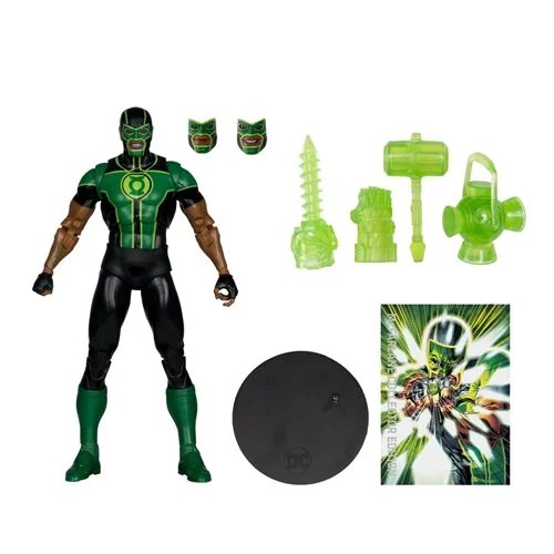 DC McFarlane Collector Edition Wave 8 Green Lantern Simon Baz Actionfigur #26