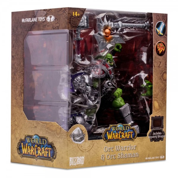 World of Warcraft Action Figure Orc: Shaman / Warrior 15 cm