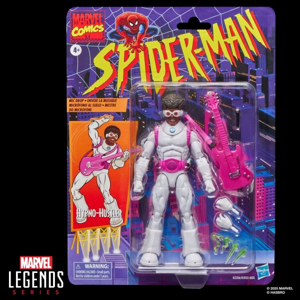 Spider-Man Marvel Legends Retro Cardback Hypno-Hustler Actionfigur