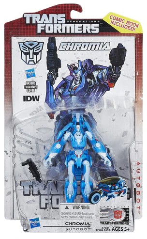 B-Ware Transformers Generations 30th Anniversary Chromia Actionfigur - beschädigte Pkg