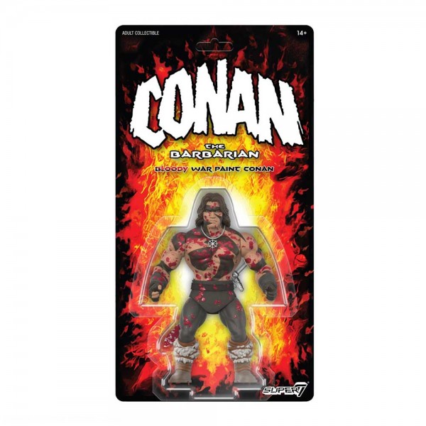 Conan the Barbarian Reaction Vintage Actionfigure Wave 01 - Conan (Blood Splatter)