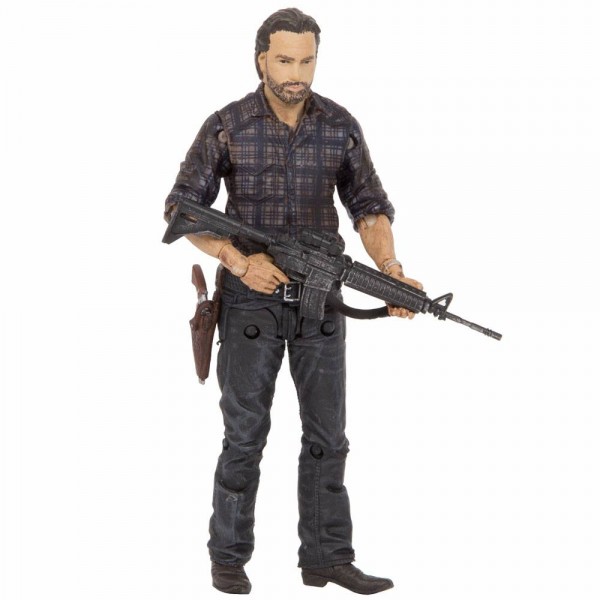 The Walking Dead TV Version 2015 Action Figure Woodbury Assault Rick 15 cm