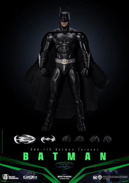 DC Comics Dynamic 8ction Heroes Actionfigur 1/9 Batman (Batman Forever) 21 cm