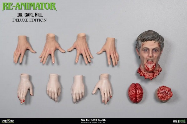 Re-animator Doctor Carl Hill 1/6 Action Figure Deluxe Edition