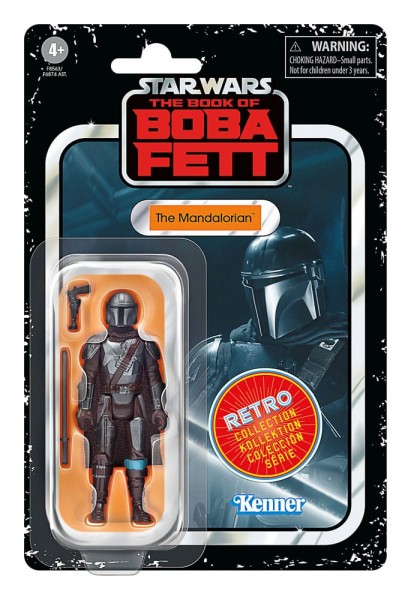 Star Wars: The Book of Boba Fett Retro Collection Actionfigur The Mandalorian 10 cm