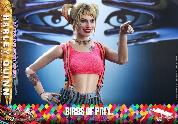 Birds of Prey Movie Masterpiece Action Figure 1/6 Harley Quinn (Caution Tape Jacket Version)