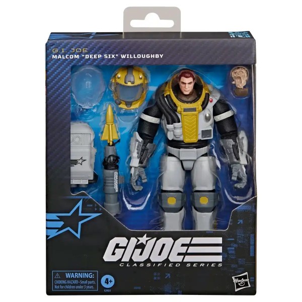 G.I. Joe Classified Series Deluxe Malcom Deep Six Willoughby Actionfigur