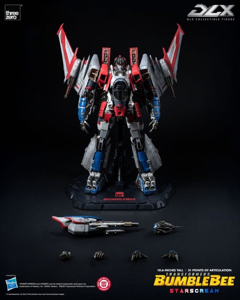Transformers DLX Actionfigur Starscream Bumblebee 27 cm