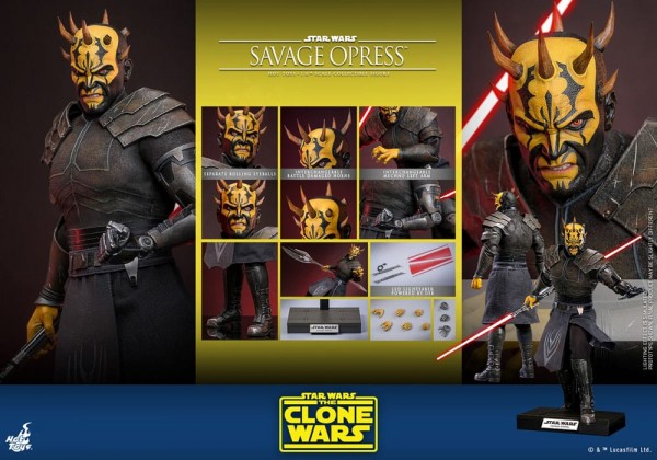 Star Wars: The Clone Wars Actionfigur 1/6 Savage Opress 34 cm