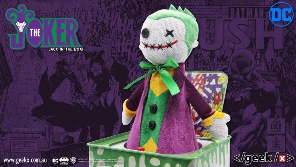 Silver Fox Collectibles Geek-X Jack in the Box The Joker