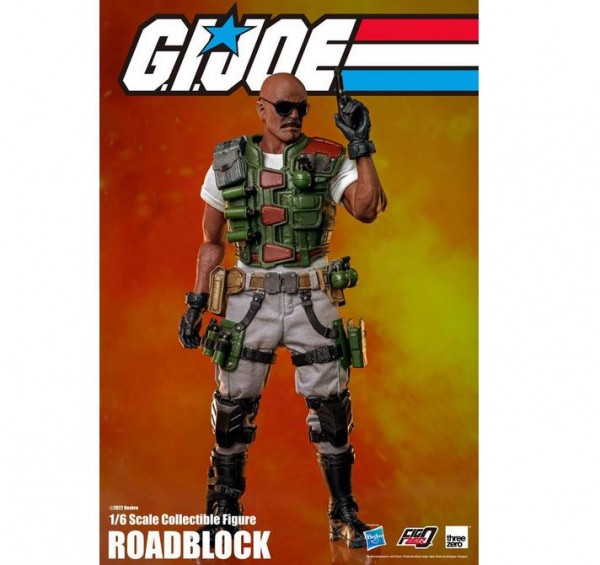 G.I. Joe FigZero Action Figure 1/6 Roadblock