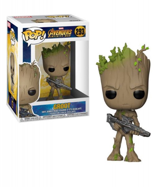 Avengers Infinity War POP! Movies Vinyl Figure Groot 9 cm