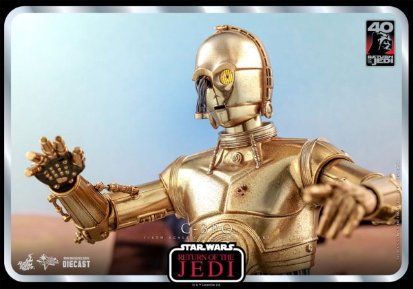 Star Wars: Episode VI 40th Anniversary Actionfigur 1/6 C-3PO 29 cm