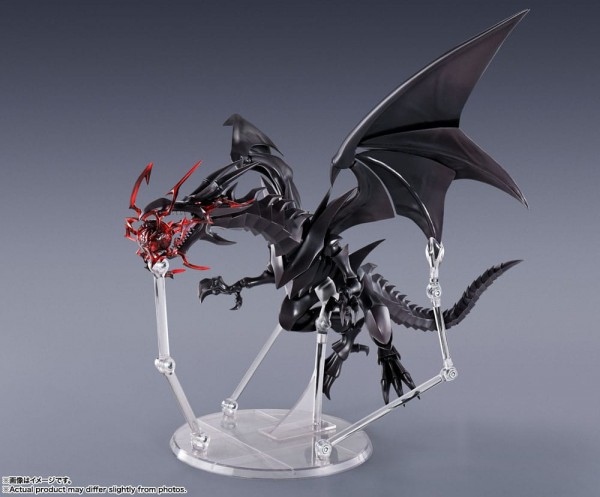 Yu-Gi-Oh! Duel Monsters S.H. Monster Arts Action Figure Red-Eyes-Black Dragon 22 cm