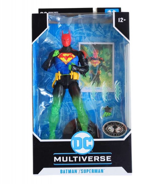 DC Multiverse Batman Wave 2 Batman Superman Fusion Action figure - Version 2