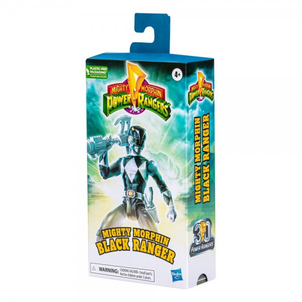 Power Rangers Mighty Morphin Actionfigur 15 cm Black Ranger