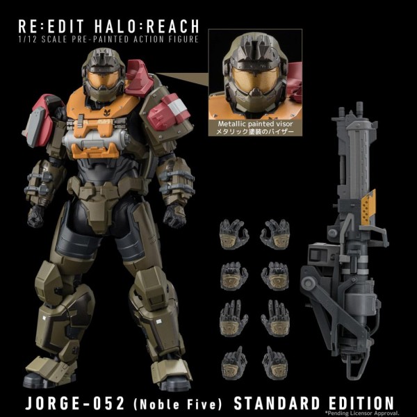 Halo: Reach Actionfigur 1/12 Jorge-052 (Noble Four) 19 cm