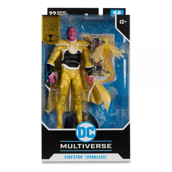 DC Multiverse Actionfigur Sinestro (Parallax) (Green Lantern) (Gold Label) 18 cm