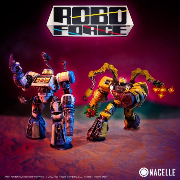 Robo Force Actionfiguren Maxx 89 und Wrecker (2)