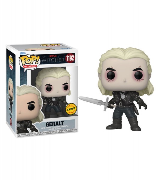 The Witcher Funko Pop! Vinylfigur Geralt - Chase