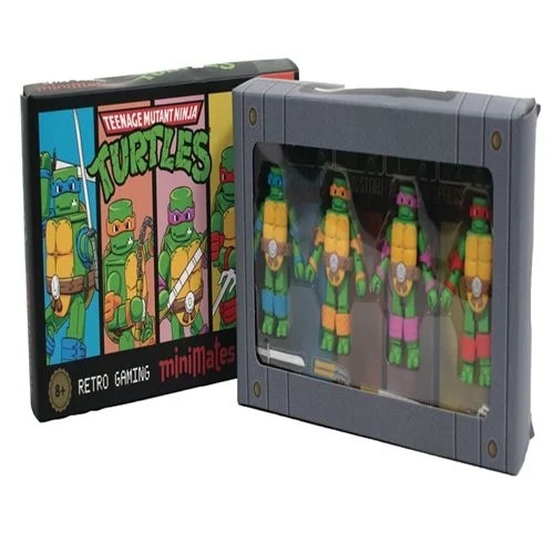 Teenage Mutant Ninja Turtles Retro Game Minimates Box Set - SDCC 2024 Exclusive