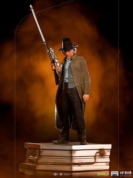Back To The Future III Art Scale Statue 1/10 Doc Brown
