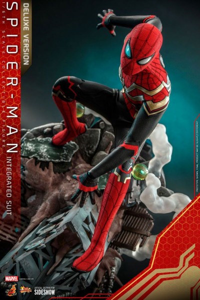 Spider-Man No Way Home Movie Masterpiece Action Figure 1/6 Spider-Man (Integrated Suit) Deluxe Version