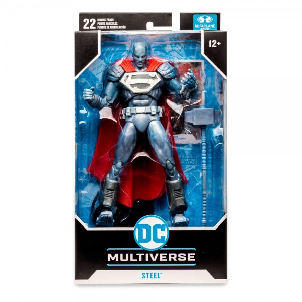 DC Multiverse Action Figure Steel 18 cm