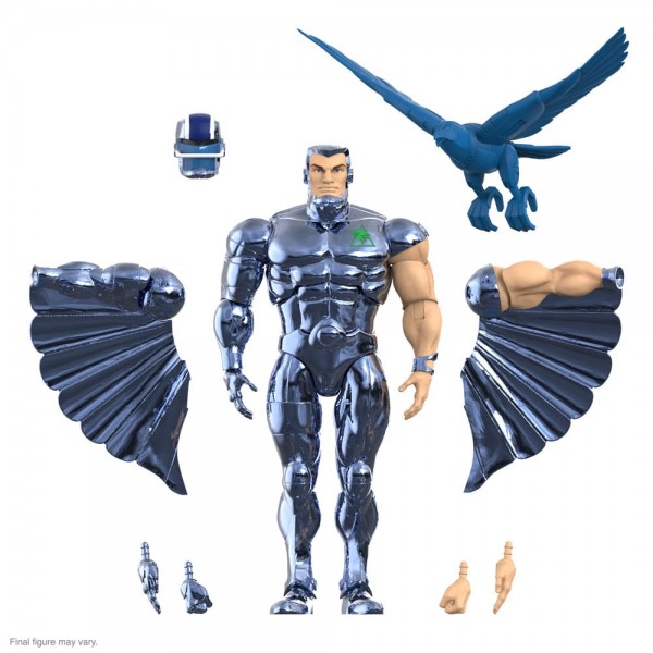 SilverHawks Ultimates Actionfigur Wave 6 Steelwill (Toy Version Vac Metal) 18 cm