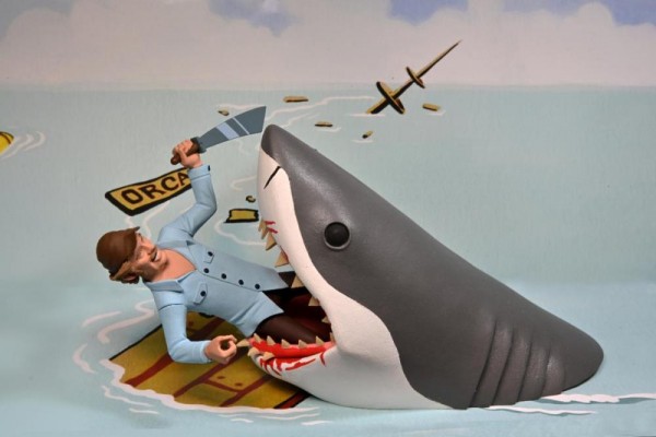 Der Weisse Hai / Jaws Toony Terrors Actionfiguren Jaws & Quint (2-Pack)