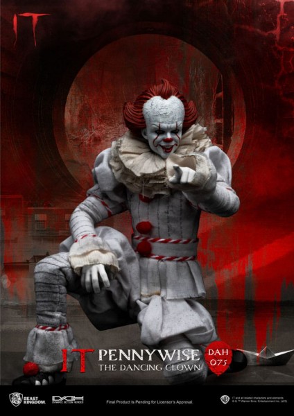 Stephen King's Es Dynamic 8ction Heroes Actionfigur 1:9 Pennywise 21 cm
