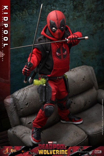 Deadpool & Wolverine Movie Masterpiece Action Figure 1/6 Kidpool 22 cm