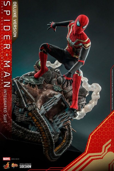 Spider-Man No Way Home Movie Masterpiece Action Figure 1/6 Spider-Man (Integrated Suit) Deluxe Version