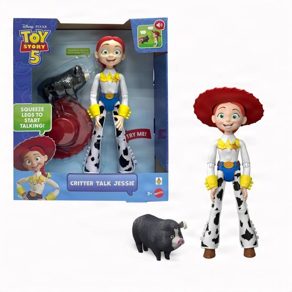 Toy Story 5 Feature Critter Talk Jessie 12-Inch Action Figure
