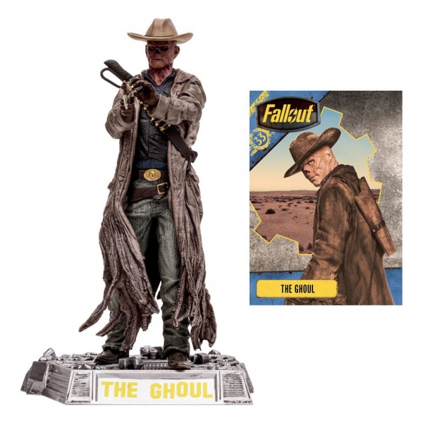Fallout Movie Maniacs Actionfiguren 3er-Pack Lucy & Maximus & The Ghoul (GITD) (Gold Label) 15 cm
