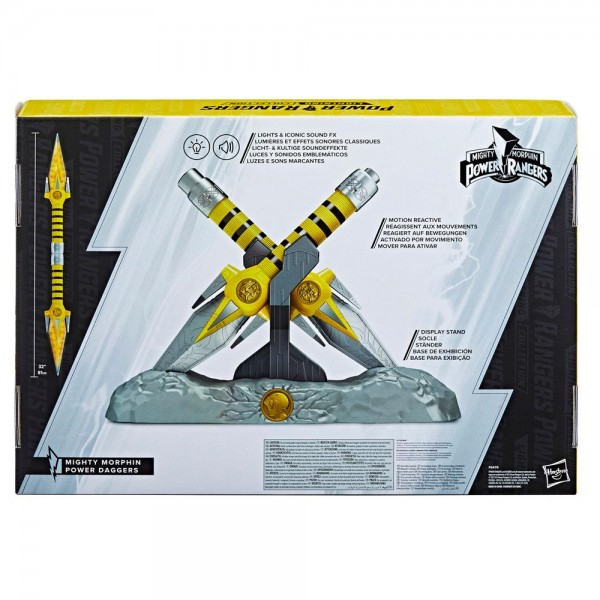 Power Rangers Lightning Collection Mighty Morphin Yellow Ranger Power Daggers
