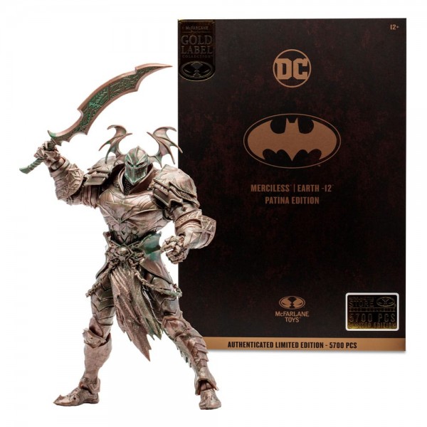 DC Multiverse Actionfigur Merciless (Earth-12) Patina Edition (Gold Label) 18 cm
