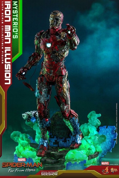Spider-Man Far From Home Movie Masterpiece Action Figure 1/6 Mysterio's Iron Man Illusion