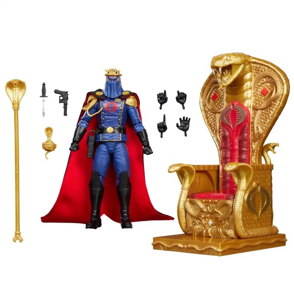 G.I. Joe Classified Series Deluxe Cobra Commander in Dress Uniform Actionfigur