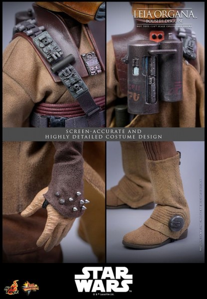 Star Wars Episode VI Movie Masterpiece Actionfigur 1/6 Leia Organa (Boushh Disguise) 27 cm