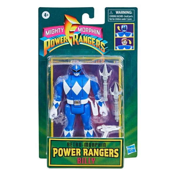 Power Rangers Retro Collection Actionfigur 10 cm Billy