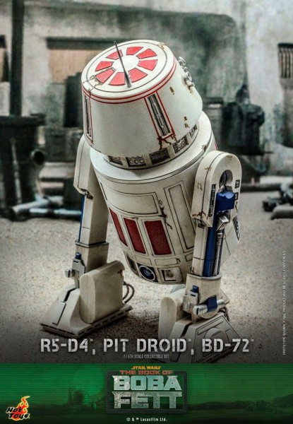 Star Wars The Mandalorian Actionfiguren 1:6 R5-D4, Pit Droid, & BD-72