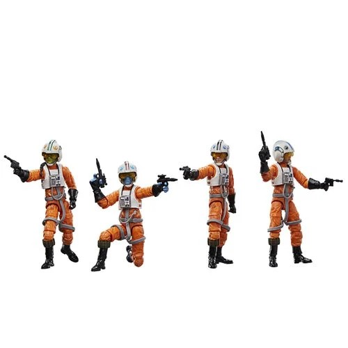 Star Wars The Vintage Collection X-Wing Pilot 3 3/4-Inch Actionfiguren 4-Pack