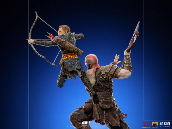 God of War BDS Art Scale Statue 1/10 Kratos & Atreus