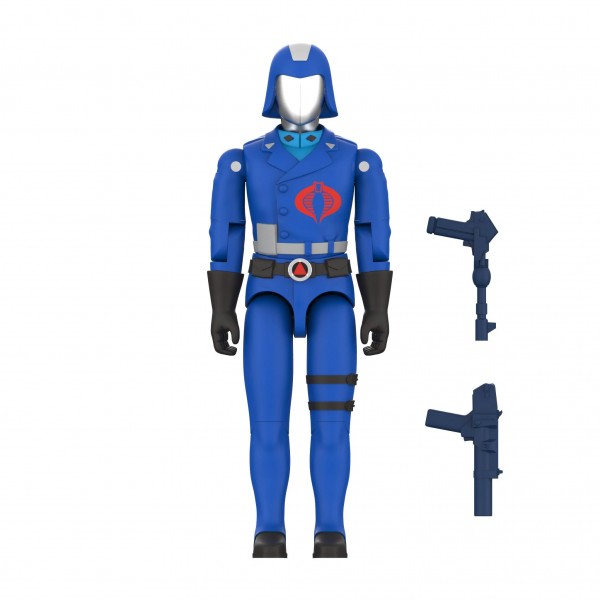 G.I. Joe ReAction Action Figure Wave 01 - Cobra Commander (Cartoon)